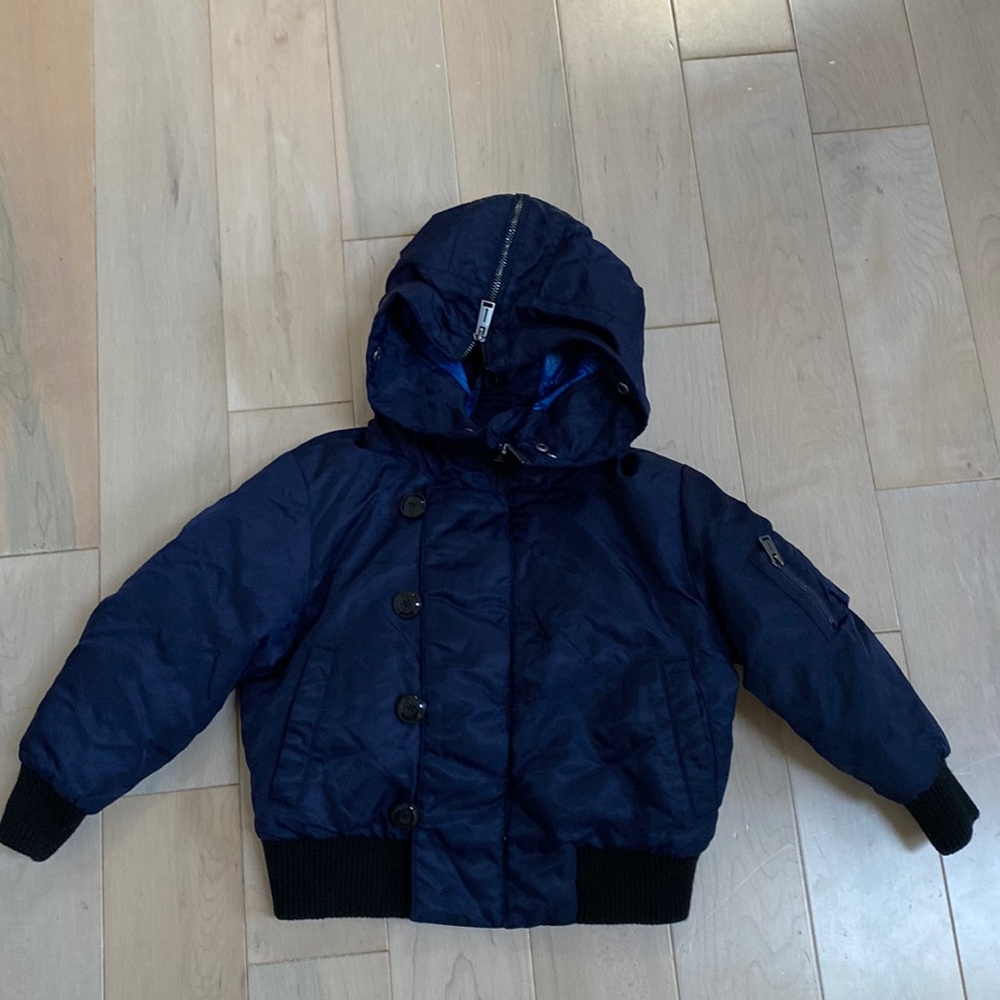 Add down boys down hooded jacket